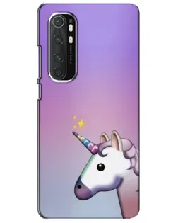 Чехол для Xiaomi Mi Note 10 Lite с картинкой «Единорог градиент»