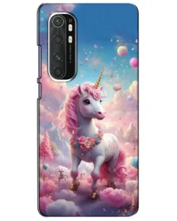 Чехол для Xiaomi Mi Note 10 Lite с картинкой «Единорог среди облаков»