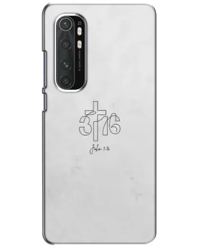 Чехол для Xiaomi Mi Note 10 Lite с картинкой «Иоанна 3:16 Крест» Чехол для Xiaomi Mi Note 10 Lite с картинкой «Иоанна 3:16 Крест»