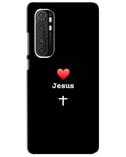 Чехол для Xiaomi Mi Note 10 Lite с картинкой «Сердце - Jesus» Чехол для Xiaomi Mi Note 10 Lite с картинкой «Сердце - Jesus»