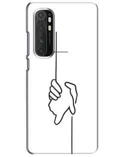 Чехол для Xiaomi Mi Note 10 Lite с картинкой «Рука держит»