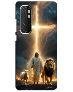 Чехол для Xiaomi Mi Note 10 Lite с картинкой «Лев Иуды и Свет»