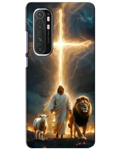 Чехол для Xiaomi Mi Note 10 Lite с картинкой «Лев Иуды и Свет» Чехол для Xiaomi Mi Note 10 Lite с картинкой «Лев Иуды и Свет»