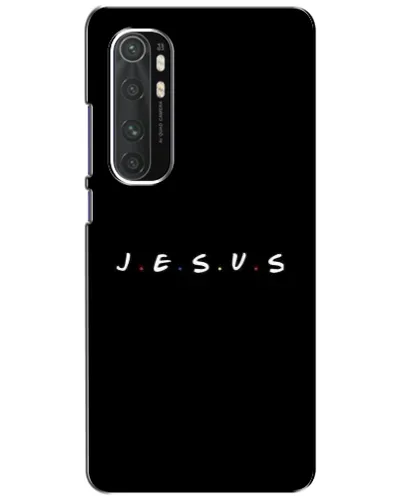 Чехол для Xiaomi Mi Note 10 Lite с картинкой «Точки веры J.E.S.U.S.» Чехол для Xiaomi Mi Note 10 Lite с картинкой «Точки веры J.E.S.U.S.»