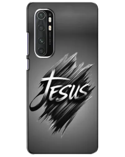 Чехол для Xiaomi Mi Note 10 Lite с картинкой «Надпись Jesus Graffiti» Чехол для Xiaomi Mi Note 10 Lite с картинкой «Надпись Jesus Graffiti»