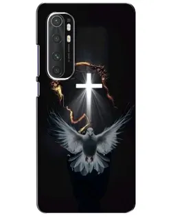 Чехол для Xiaomi Mi Note 10 Lite с картинкой «Голубь и Свет»