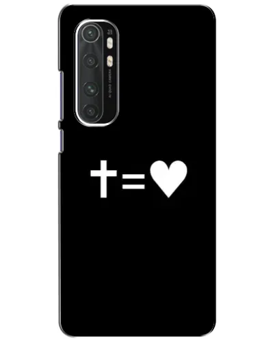 Чехол для Xiaomi Mi Note 10 Lite с картинкой «Крест и Сердце» Чехол для Xiaomi Mi Note 10 Lite с картинкой «Крест и Сердце»