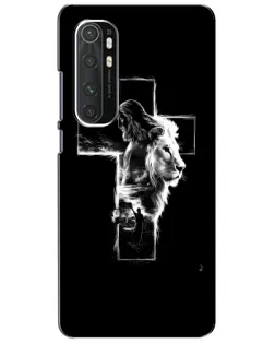 Чохол для Xiaomi Mi Note 10 Lite з картинкою «Сяючий хрест Jesus»