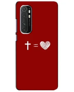 Чохол для Xiaomi Mi Note 10 Lite з картинкою «Рівняння любові»