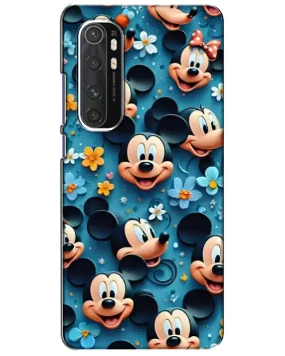 Чехол для Xiaomi Mi Note 10 Lite с картинкой «Паттерн Микки и Минни»