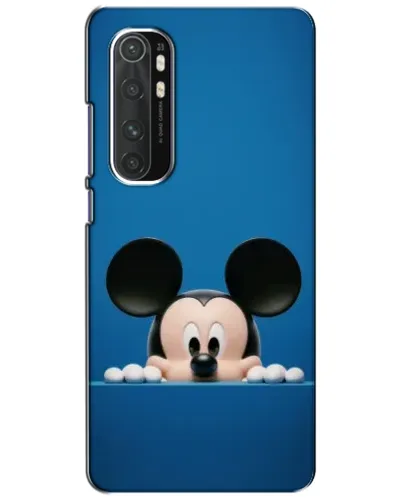 Чехол для Xiaomi Mi Note 10 Lite с картинкой «Микки выглядывает»