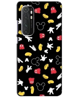 Чехол для Xiaomi Mi Note 10 Lite с картинкой «Графический принт лапок»
