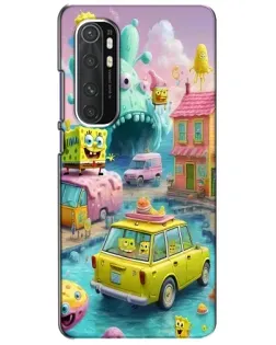 Чехол для Xiaomi Mi Note 10 Lite с картинкой «Монстр-трак приключения»