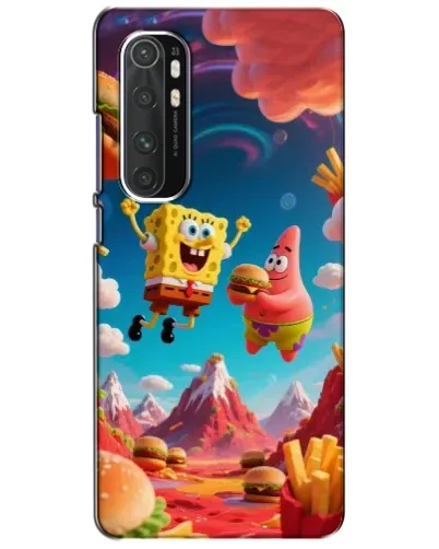 Чехол для Xiaomi Mi Note 10 Lite с картинкой «Космический фастфуд» Чехол для Xiaomi Mi Note 10 Lite с картинкой «Космический фастфуд»
