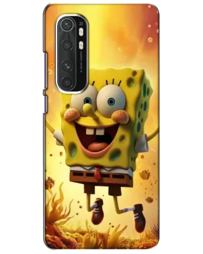 Чехол для Xiaomi Mi Note 10 Lite с картинкой «Губка Боб прыгает» Чехол для Xiaomi Mi Note 10 Lite с картинкой «Губка Боб прыгает»