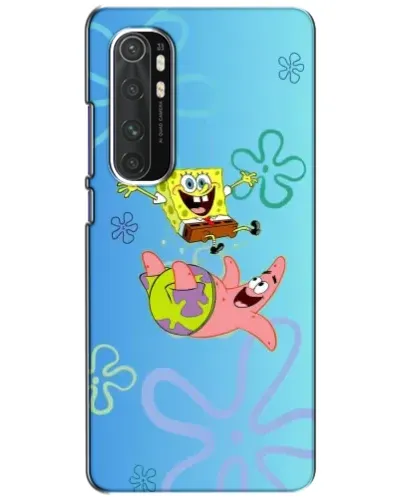Чехол для Xiaomi Mi Note 10 Lite с картинкой «Спанч Боб и Патрик» Чехол для Xiaomi Mi Note 10 Lite с картинкой «Спанч Боб и Патрик»