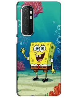 Чехол для Xiaomi Mi Note 10 Lite с картинкой «Подводный привет»