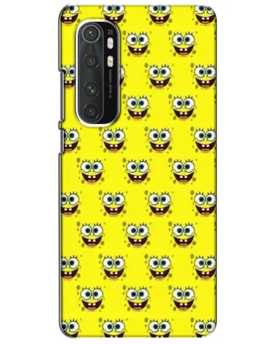 Чехол для Xiaomi Mi Note 10 Lite с картинкой «Паттерн Губка Боб» Чехол для Xiaomi Mi Note 10 Lite с картинкой «Паттерн Губка Боб»