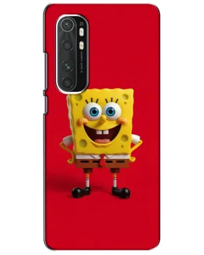 Чехол для Xiaomi Mi Note 10 Lite с картинкой «Спанч Боб на красном» Чехол для Xiaomi Mi Note 10 Lite с картинкой «Спанч Боб на красном»