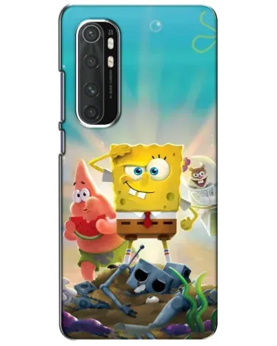 Чехол для Xiaomi Mi Note 10 Lite с картинкой «Спанч Боб победитель» Чехол для Xiaomi Mi Note 10 Lite с картинкой «Спанч Боб победитель»