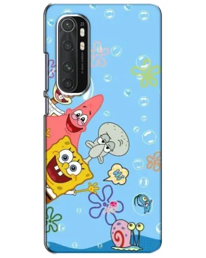 Чехол для Xiaomi Mi Note 10 Lite с картинкой «Веселые пузырьки» Чехол для Xiaomi Mi Note 10 Lite с картинкой «Веселые пузырьки»