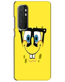 Чохол для Xiaomi Mi Note 10 Lite з картинкою «Мінімалістичний Спанч Боб»