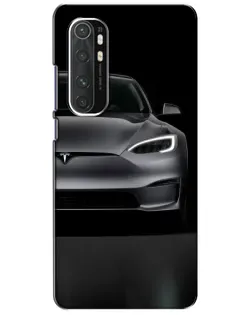 Чехол для Xiaomi Mi Note 10 Lite с картинкой «Tesla Model S Look»