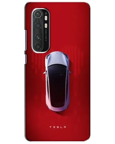 Чехол для Xiaomi Mi Note 10 Lite с картинкой «Tesla Top View»