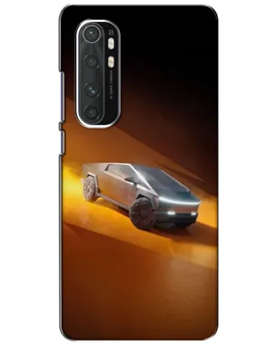 Чехол для Xiaomi Mi Note 10 Lite с картинкой «Cybertruck в пустыне»
