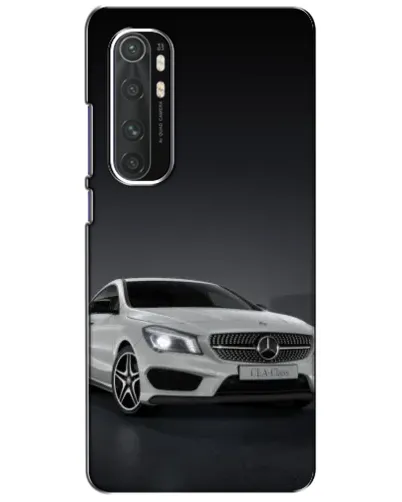 Чехол для Xiaomi Mi Note 10 Lite с картинкой «Mercedes AMG GT Silver»