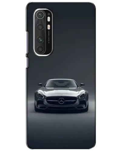Чехол для Xiaomi Mi Note 10 Lite с картинкой «Mercedes на черном»