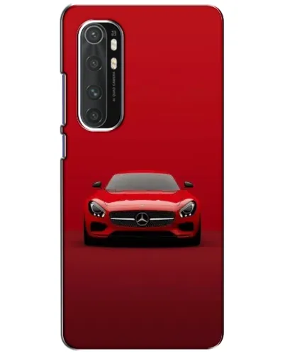 Чехол для Xiaomi Mi Note 10 Lite с картинкой «Красный Mercedes AMG»
