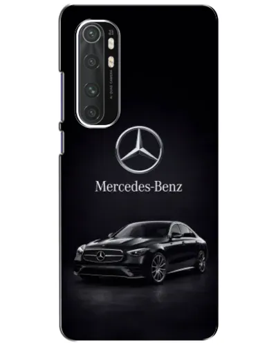 Чехол для Xiaomi Mi Note 10 Lite с картинкой «Mercedes — решетка радиатора»