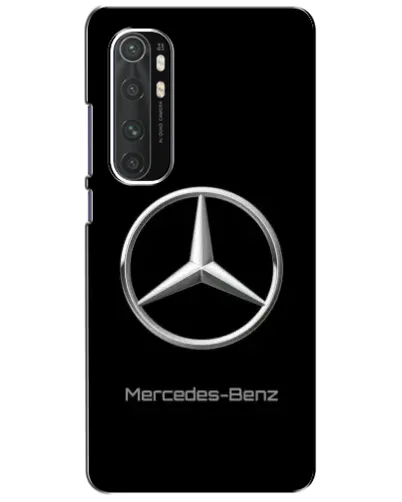 Чехол для Xiaomi Mi Note 10 Lite с картинкой «Mercedes Silver Logo»