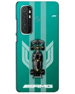 Чехол для Xiaomi Mi Note 10 Lite с картинкой «Mercedes AMG Petronas»