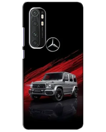 Чехол для Xiaomi Mi Note 10 Lite с картинкой «Mercedes G-Class красный»