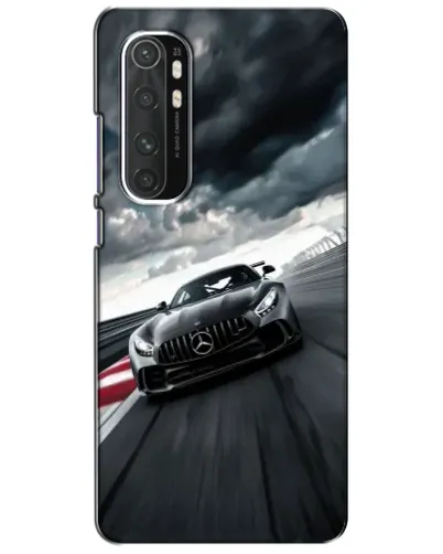 Чехол для Xiaomi Mi Note 10 Lite с картинкой «Гоночный Mercedes AMG»