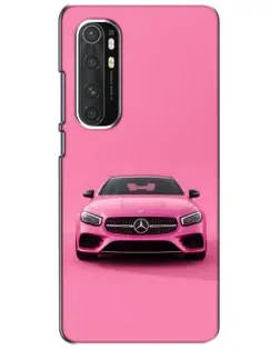 Чохол для Xiaomi Mi Note 10 Lite з картинкою «Рожевий Mercedes AMG»
