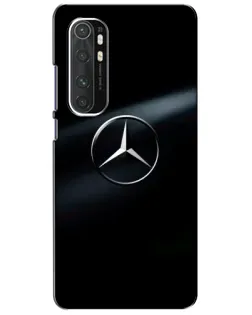Чохол для Xiaomi Mi Note 10 Lite з картинкою «Mercedes на металі»