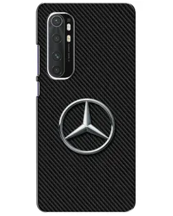 Чохол для Xiaomi Mi Note 10 Lite з картинкою «Карбоновий Mercedes стиль»