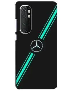 Чохол для Xiaomi Mi Note 10 Lite з картинкою «Спортивні лінії Mercedes»