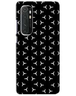 Чохол для Xiaomi Mi Note 10 Lite з картинкою «Mercedes паттерн зірок»