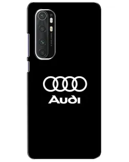 Чехол для Xiaomi Mi Note 10 Lite с картинкой «Классическое лого Audi»