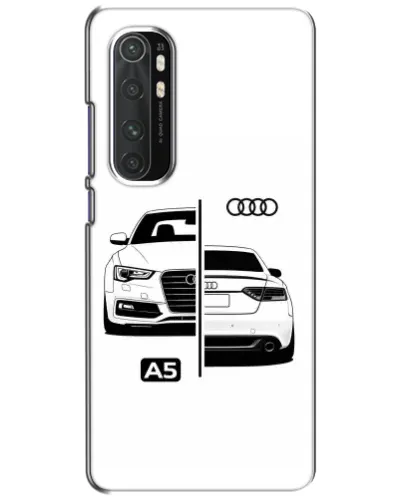 Чехол для Xiaomi Mi Note 10 Lite с картинкой «Audi — контрастный дизайн» Чехол для Xiaomi Mi Note 10 Lite с картинкой «Audi — контрастный дизайн»
