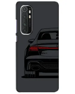 Чехол для Xiaomi Mi Note 10 Lite с картинкой «Задняя часть Audi — арт»