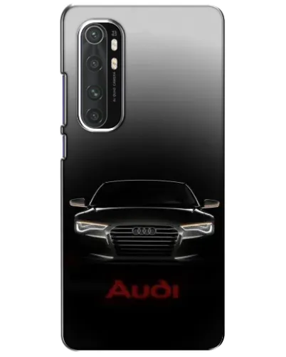 Чехол для Xiaomi Mi Note 10 Lite с картинкой «Audi — градиентный контур» Чехол для Xiaomi Mi Note 10 Lite с картинкой «Audi — градиентный контур»