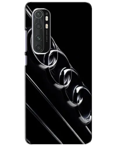Чехол для Xiaomi Mi Note 10 Lite с картинкой «Audi — абстрактные кольца» Чехол для Xiaomi Mi Note 10 Lite с картинкой «Audi — абстрактные кольца»