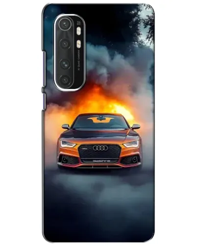 Чехол для Xiaomi Mi Note 10 Lite с картинкой «Audi в огненном дыму» Чехол для Xiaomi Mi Note 10 Lite с картинкой «Audi в огненном дыму»