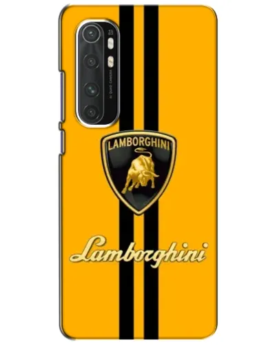 Чехол для Xiaomi Mi Note 10 Lite с картинкой «Lamborghini Stripe желтый» Чехол для Xiaomi Mi Note 10 Lite с картинкой «Lamborghini Stripe желтый»