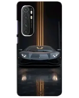 Чохол для Xiaomi Mi Note 10 Lite з картинкою «Lamborghini золоті лінії» Чохол для Xiaomi Mi Note 10 Lite з картинкою «Lamborghini золоті лінії»